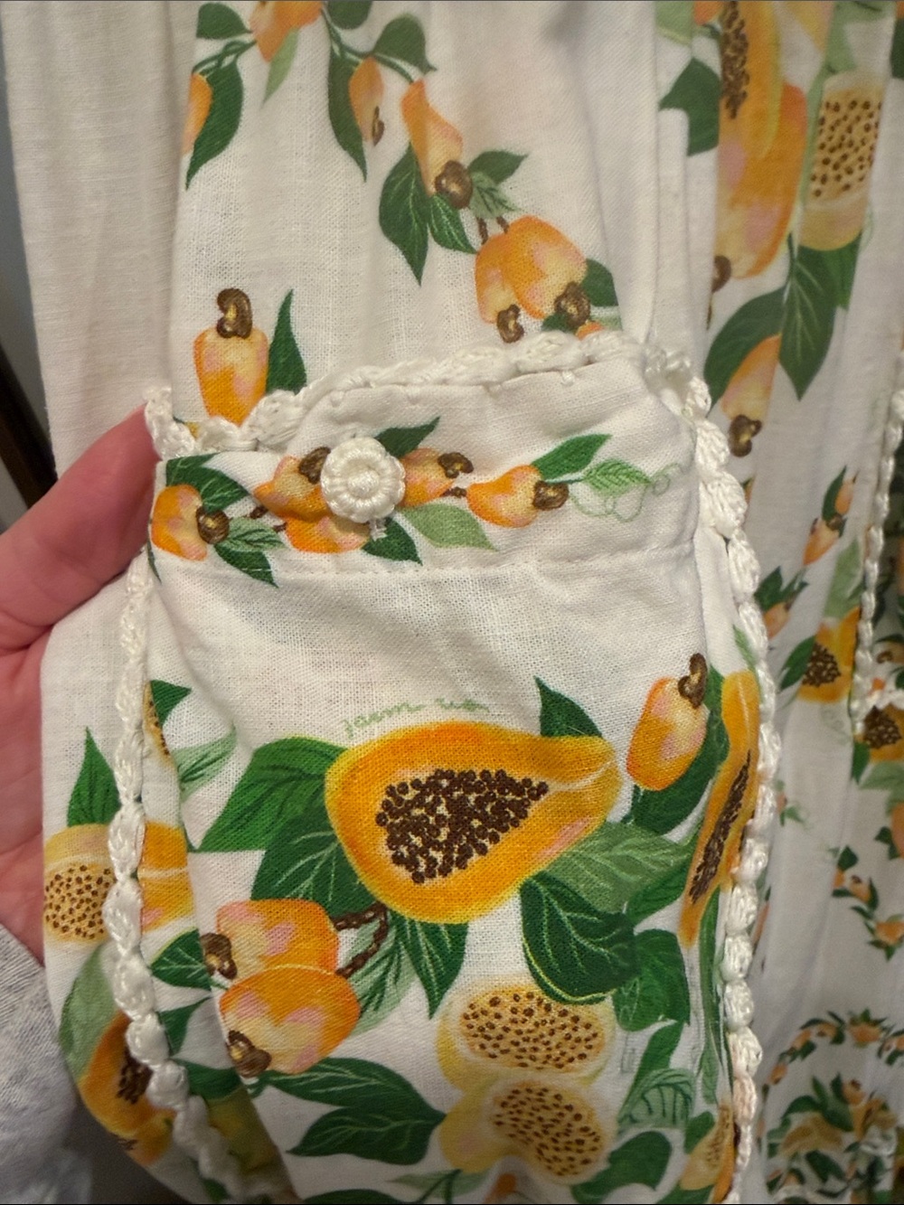 FARM Rio Papaya Salad Midi Dress medium - Picture 4 of 14